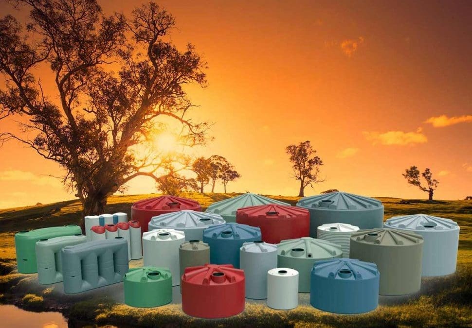 Matching water tanks to your home using the colorbond colour range